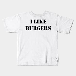 BURGERS Kids T-Shirt